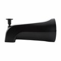 Templeton Matte Black Tub & Shower Faucet Matte Black TE2742804